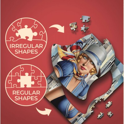 Trefl-20251 Puzzle en Bois - Catherine Abel