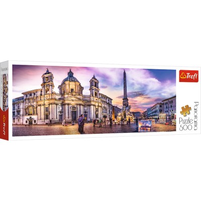 Puzzle Trefl-29501 Piazza Navona, Rome