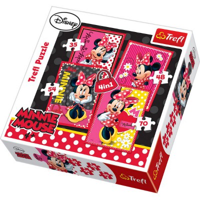Puzzle Trefl-34119 Belle Minnie