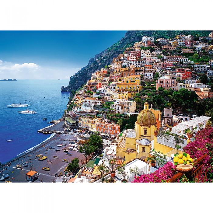 Puzzle  Trefl-37145 Italie, Positano