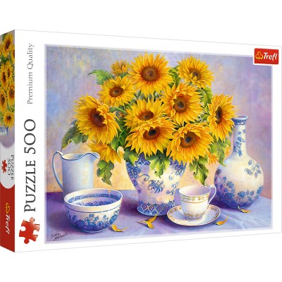 Puzzle Trefl-37293 Hardwick Trisha - Sunflowers