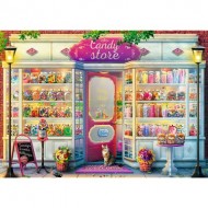 Puzzle  Trefl-37407 The Candy Shop