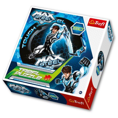 Trefl-39093 Puzzle Rond : Max Steel