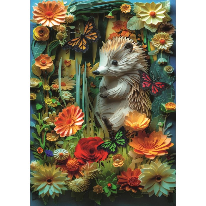 Puzzle  Trefl-40042 Hérisson