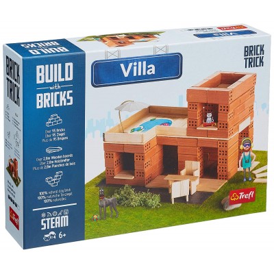 Puzzle Trefl-60981 Build with Bricks - Villa