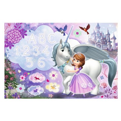 Trefl-75113 Sofia the First - Puzzle + Magic Marker