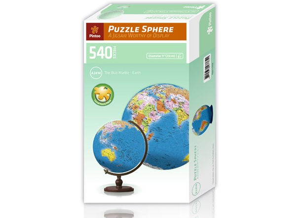 3D Puzzle - Mappemonde (en anglais) - 540 Teile - PINTOO Puzzle acheter en  ligne