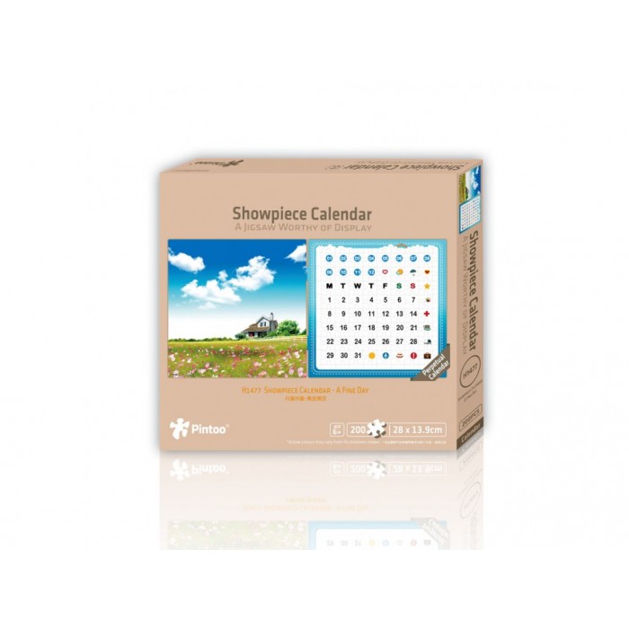 Puzzle Pintoo-H1477 Calendrier Showpiece - A Fine Day