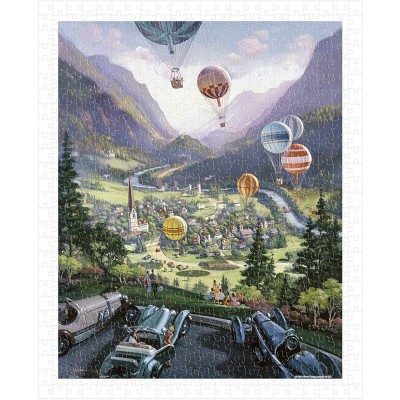 Pintoo-H1644 Puzzle en Plastique - Michael Young - Up Up and Away