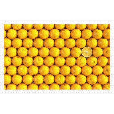 Pintoo-H1992 Puzzle en Plastique - Fruits - Orange