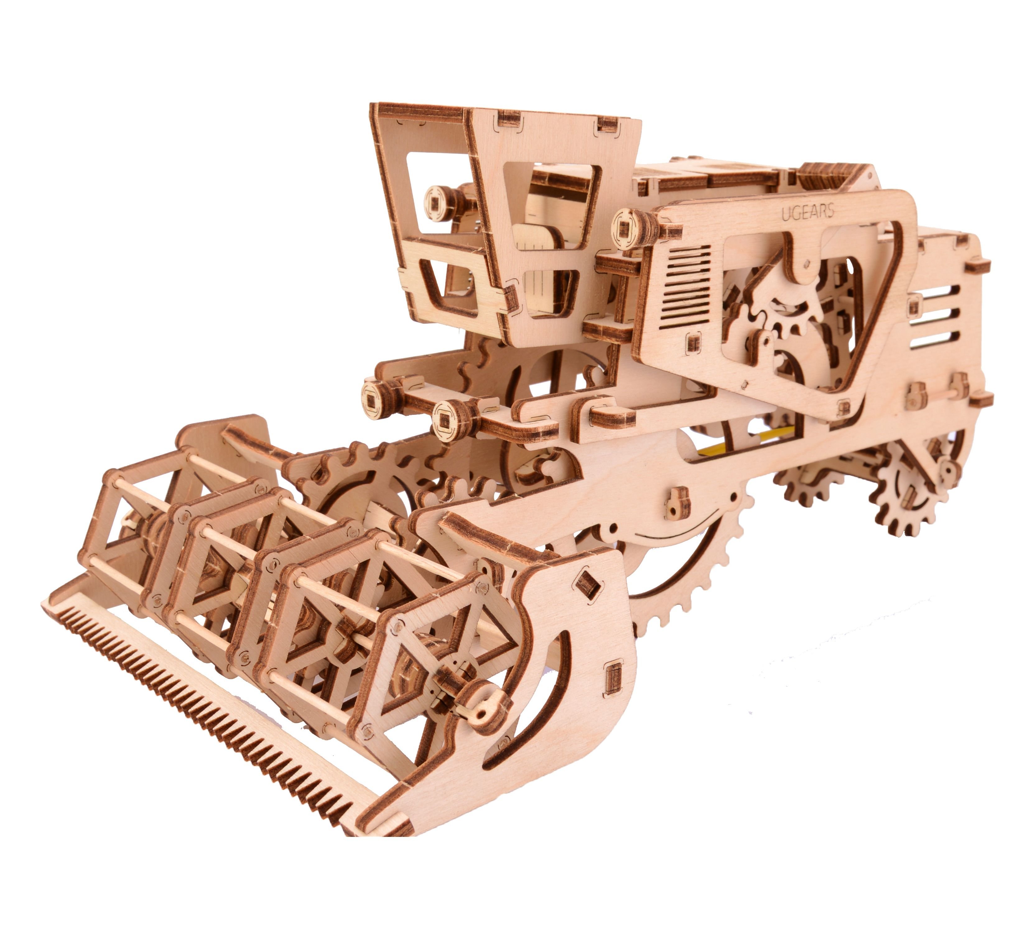Puzzle 3D en Bois - Moissonneuse-Batteuse - 154 pièces UGEARS