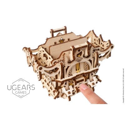 Ugears-12091 Puzzle 3D en Bois - Deck Box