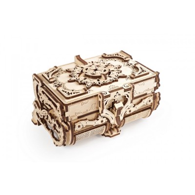 Ugears-12100 Puzzle 3D en Bois - Antique Box