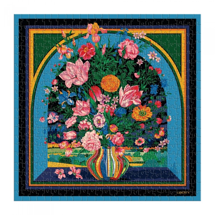 Galison-38008 Liberty Vista - Livre Puzzle 500 Pièces
