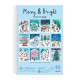 Joyeux et Lumineux 12 Jours de Noël - Calendrier Puzzle de l'Avent