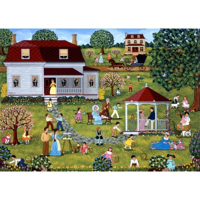 Puzzle Alipson-Puzzle-F-50091 Lapins de Pâques
