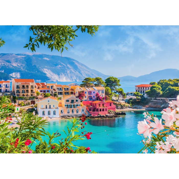 Puzzle  Alipson-Puzzle-F-50226 Village coloré d'Assos - Grèce
