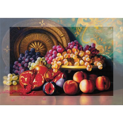 Art-Puzzle-4192 Puzzle Senteur - Corbeille de Fruits