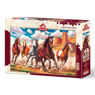 Puzzle Art-Puzzle-4224 La Vallée se Déchaîne