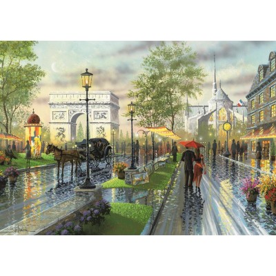 Puzzle Art-Puzzle-4225 Spring Walk, Paris