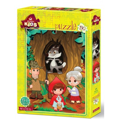 Puzzle Art-Puzzle-4503 Pièces XXL - Le Petit Chaperon Rouge