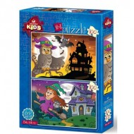  Art-Puzzle-4517 2 Puzzles - Halloween