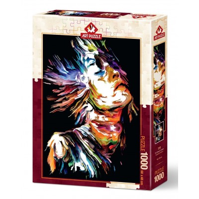 Puzzle Art-Puzzle-5198 Portrait des Couleurs