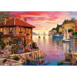 Puzzle  Art-Puzzle-5374 Mediterranean Port