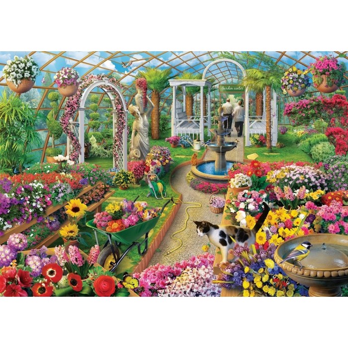 Puzzle  Art-Puzzle-5390 The Colors of Greenhouse