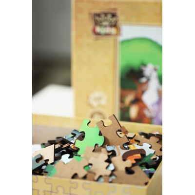 Art-Puzzle-5858 Puzzle en Bois - Sirène et ses Amis