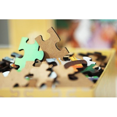 Art-Puzzle-5888 Puzzle en Bois - Photo à la Ferme