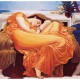 Lord Leighton Frederic : Flaming June
