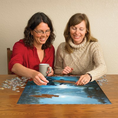 Puzzle Cobble-Hill-40008 Nuit des Ours