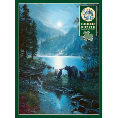 Puzzle Cobble-Hill-40008 Nuit des Ours