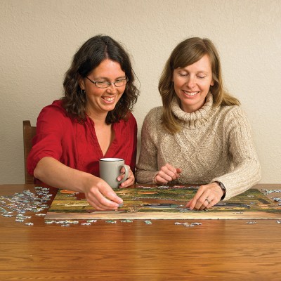 Puzzle Cobble-Hill-40025 Le Temps des Récoltes