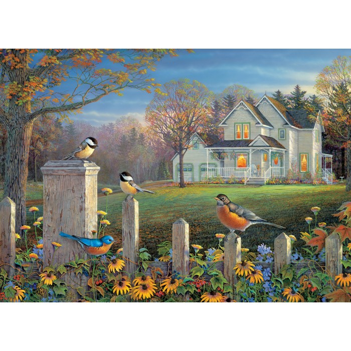 Puzzle  Cobble-Hill-40080 Evening Birds