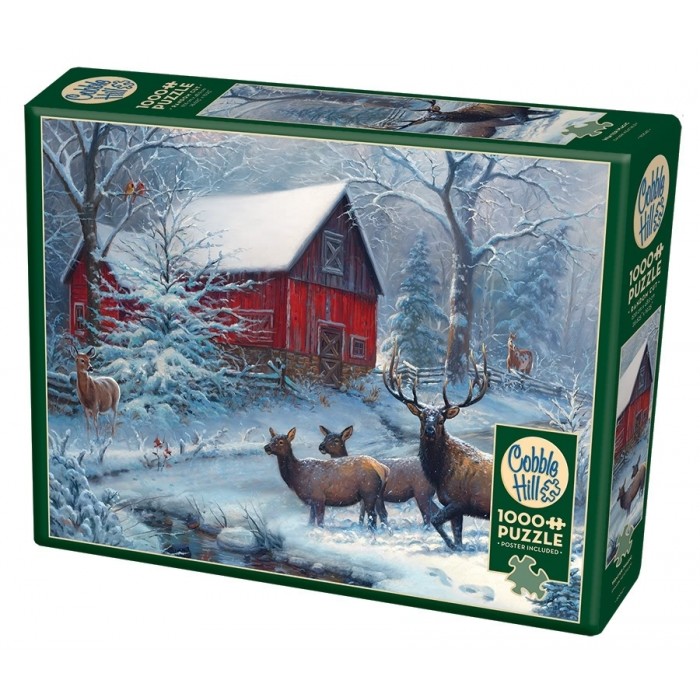 Puzzle  Cobble-Hill-40128 Winter Magic
