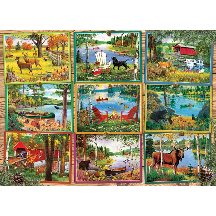 Puzzle  Cobble-Hill-40231 Postcards from Lake Country