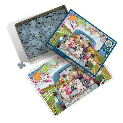 Puzzle Cobble-Hill-45060 Truck de Printemps