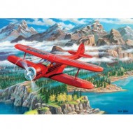 Puzzle  Cobble-Hill-45064 Pièces XXL - Beechcraft Staggerwing