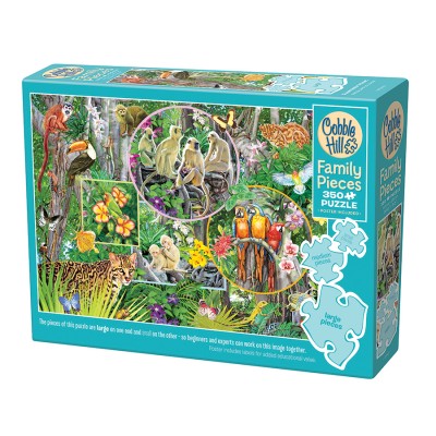 Puzzle Cobble-Hill-47004 Magie de la Forêt Tropicale