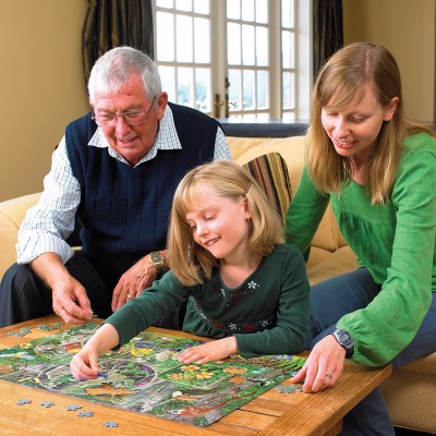 Puzzle Cobble-Hill-47004 Magie de la Forêt Tropicale