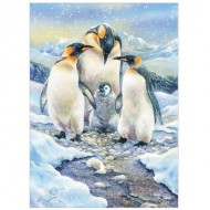 Puzzle  Cobble-Hill-47022 Pièces XXL - Penguin Family (Family)
