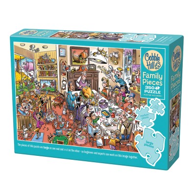Puzzle Cobble-Hill-47034 Thanksgiving En Famile
