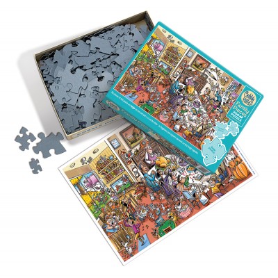 Puzzle Cobble-Hill-47034 Thanksgiving En Famile