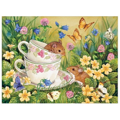 Puzzle Cobble-Hill-48012 Pièces XXL - Tea for Two