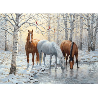 Puzzle Cobble-Hill-51671 Persis Clayton Weirs : Trio Hivernal