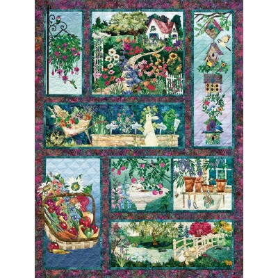 Puzzle Cobble-Hill-52111 Pièces XXL - McKenna Ryan - In Full Bloom