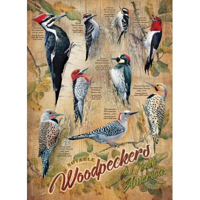 Puzzle Cobble-Hill-85007 Pièces XXL - Notable Woodpeckers