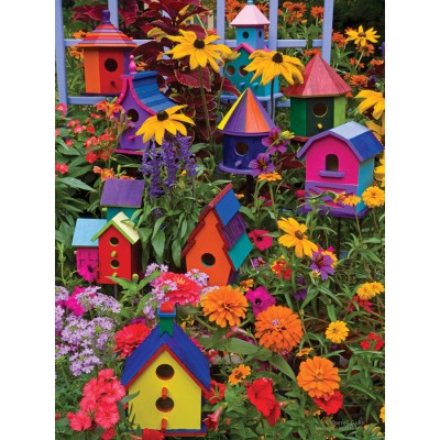 Puzzle Cobble-Hill-88014 Pièces XXL - Birdhouses